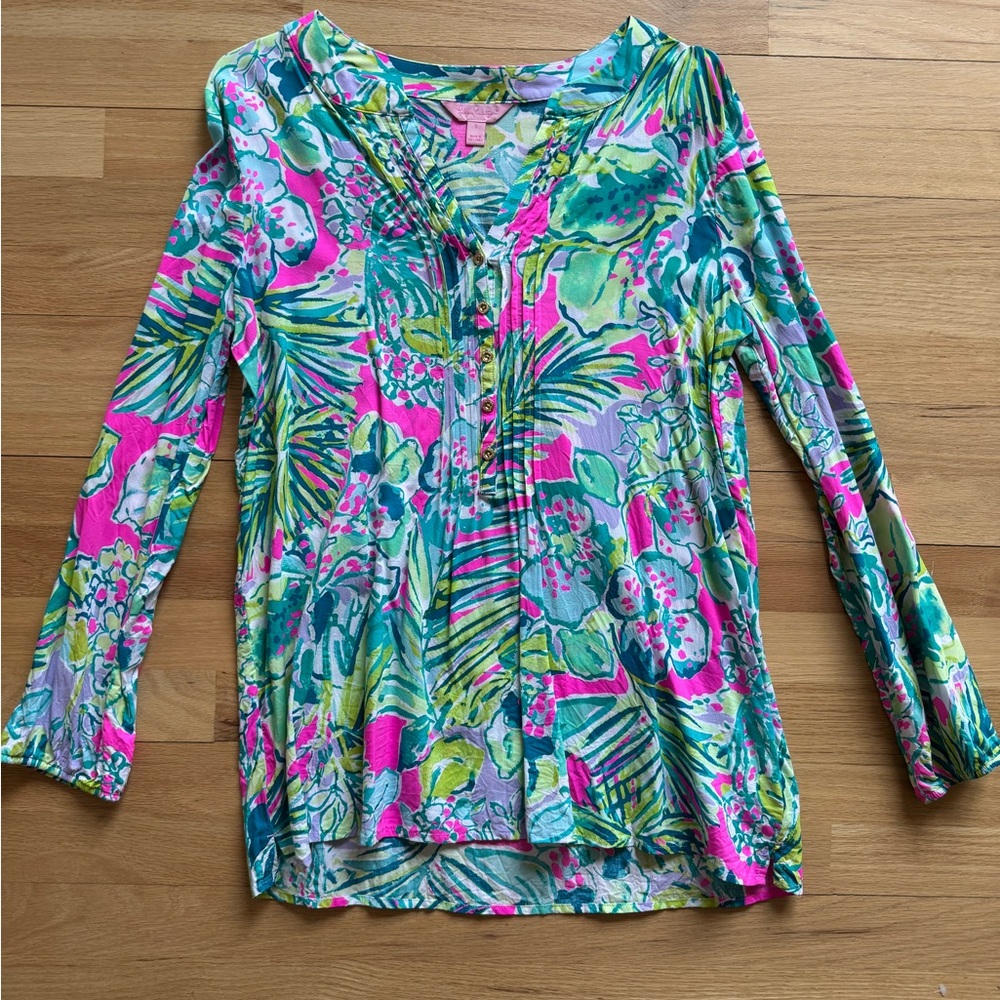 Lilly Pulitzer blouse - Size Small